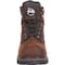 Georgia Boot Men's Waterproof Work Boot, 13 W, Steel Toe, 6 in H, Dark Brown, G7334 G7334 - alternate 3